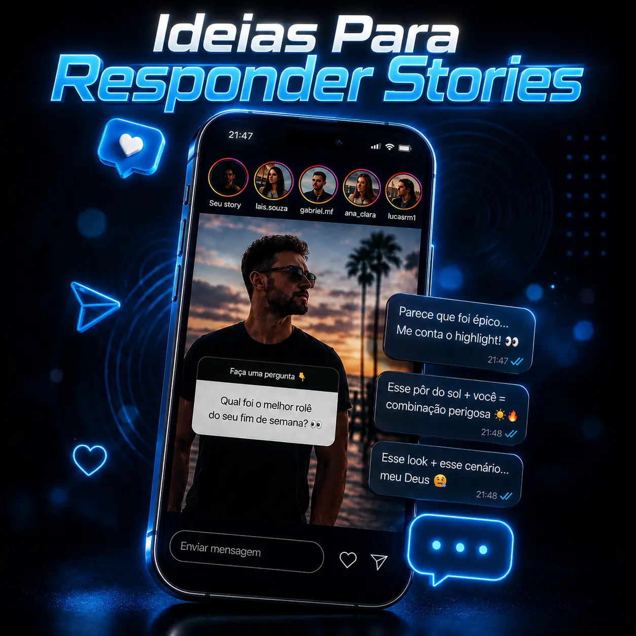Ideias Para Responder Stories
